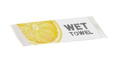 Serviettes rafraîchissantes au citron, premium
