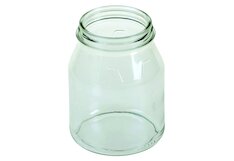 Joghurtglas mit Schnappverschluss