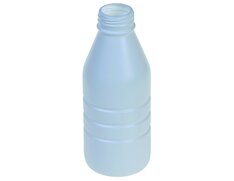 Milchflasche rund mit Schraubverschluss