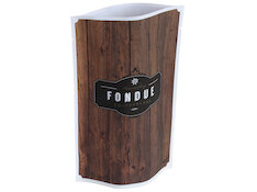 Fondue Stehbodenbeutel Chalet