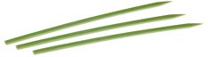 Brochette plate en bambou
