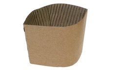 Kartonmanschette Kraft für Kaffeebecher isolierend