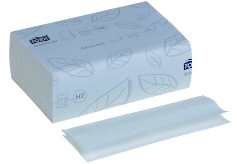 Papierhandtücher Z-Falz, Tork, Advanced