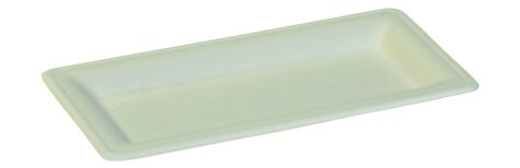 Teller Karo naturesse, rechteckig