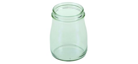 Joghurtglas mit Schnappverschluss
