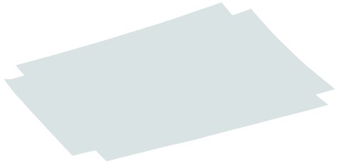 Backtrennpapier beidseitig silikonisiert