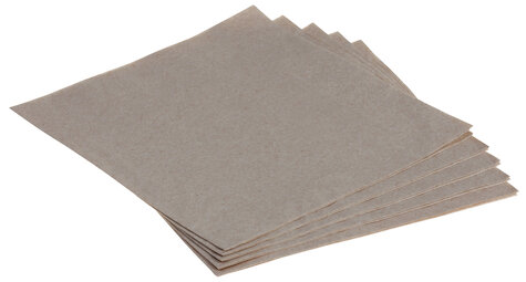 Recycling-Serviette, 1/4 Falz