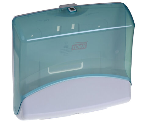 Spender Tork Kunststoff, weiss, türkis